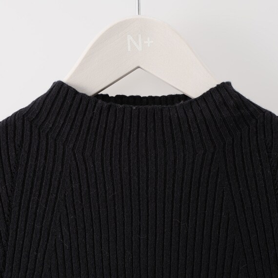 しっとり柔らかニットリブプルオーバー　(74105) 8枚目画像