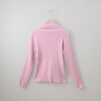 ラメラインボトルネックプルオーバー　(74106)