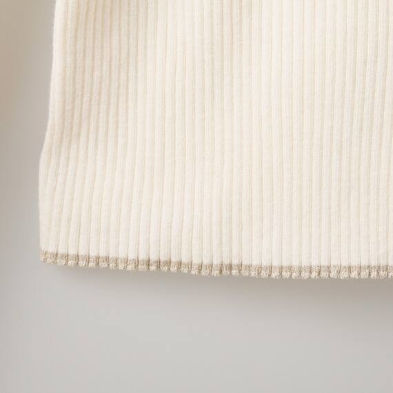 ラメラインボトルネックプルオーバー　(74106) 9枚目画像