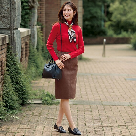 ラメラインボトルネックプルオーバー (74106) 2枚目画像