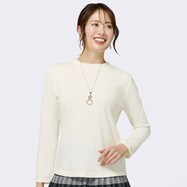 ベーシックモックネックＴシャツ　(64101)