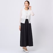 ワッシャー素材タックスカート (34102)