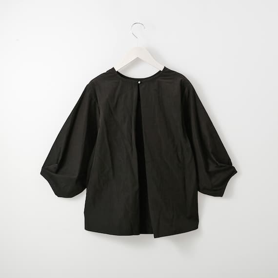 ワッシャー素材バックタックブラウス (54103) 2枚目画像