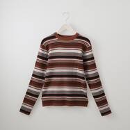 マルチボーダーリブプルオーバー　(74107)