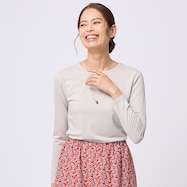 ラメクルーネックプルオーバー (64106)