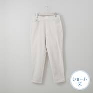 マジックベルトストレッチパンツ　ショート丈　(24117)