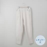 マジックベルトストレッチパンツ　レギュラー丈　(24118)