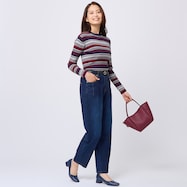 ソフトカーブシルエットストレッチデニム (24122)