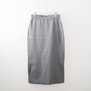 軽量ニットストレートスカート　(34107)