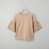 袖レースプルオーバー　(64109)