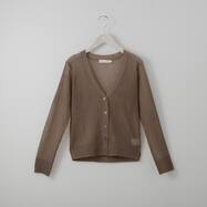 軽量シアーストライプカーディガン　(84102)