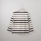 パネルボーダー７分袖プルオーバー　(64111) 2枚目画像