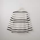 パネルボーダー7分袖プルオーバー (64111) 2枚目画像