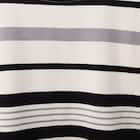 パネルボーダー7分袖プルオーバー (64111) 3枚目画像