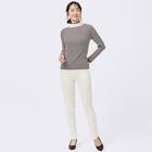 ボーダーボトルネックプルオーバー (74114) 4枚目画像