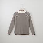 ボーダーボトルネックプルオーバー (74114) 9枚目画像