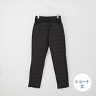 抗菌防臭生地使いあったかダウンパンツ　ショート丈　(24107) 3枚目画像