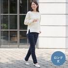 抗菌防臭生地使いあったかダウンパンツ ロング丈 (24109) 18枚目画像