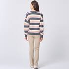 抗菌防臭生地使いあったかダウンパンツ　ロング丈　(24109) 37枚目画像