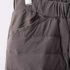 抗菌防臭生地使いあったかダウンパンツ レギュラー丈 (24111) EC限定カラー 6枚目画像