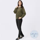 抗菌防臭生地使いあったかダウンパンツ レギュラー丈 (24111) EC限定カラー 8枚目画像