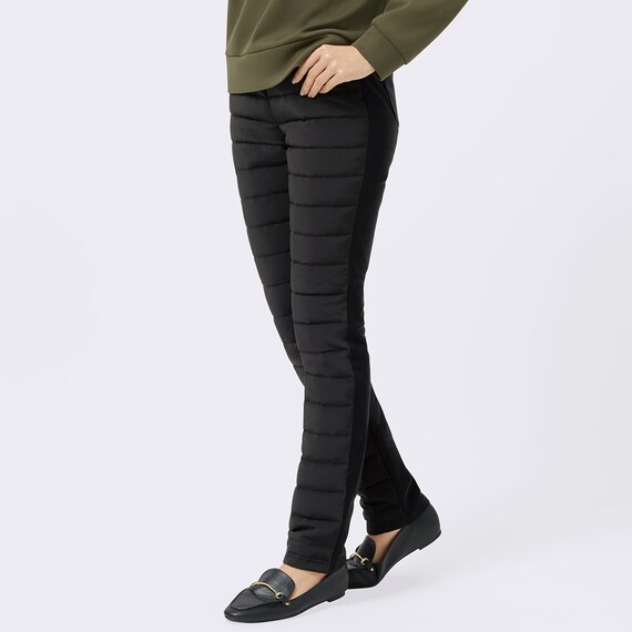 抗菌防臭生地使いあったかダウンパンツ　レギュラー丈　(24111)　EC限定カラー 9枚目画像