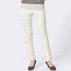 抗菌防臭生地使いあったかダウンパンツ レギュラー丈 (24111) EC限定カラー 15枚目画像