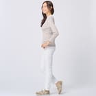 抗菌防臭生地使いあったかダウンパンツ レギュラー丈 (24111) EC限定カラー 18枚目画像