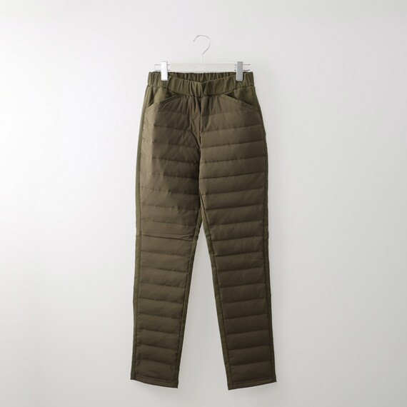 抗菌防臭生地使いあったかダウンパンツ レギュラー丈 (24111) EC限定カラー 5枚目画像