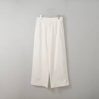 ストレッチサテンセミワイドパンツ２　(23148)