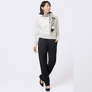 すっきりテーパードパンツ (24129)