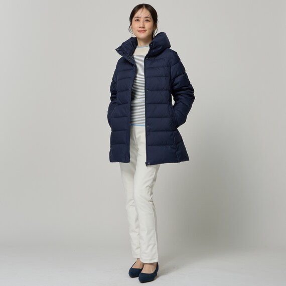 フレンチダウンボリューム襟コート (04105) 4枚目画像