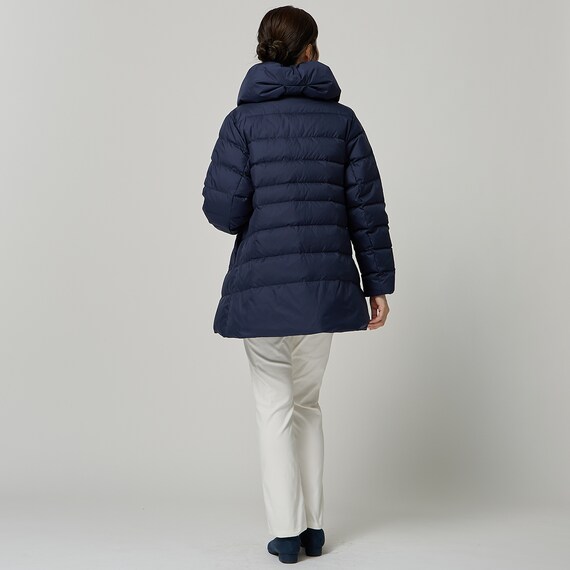 フレンチダウンボリューム襟コート　(04105) 6枚目画像