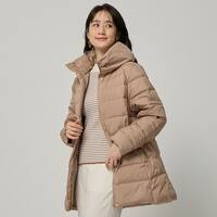 フレンチダウンボリューム襟コート　(04105)