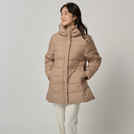 フレンチダウンボリューム襟コート　(04105) 4枚目画像