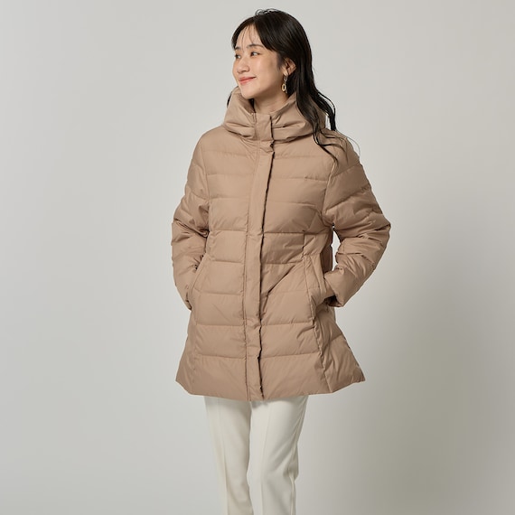 フレンチダウンボリューム襟コート (04105) 4枚目画像