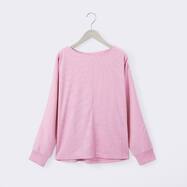 シアーラメドルマンスリーブプルオーバー　(74116)