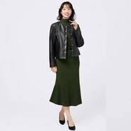 マーメイドニットロングスカート (34112）