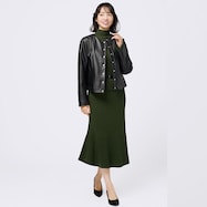 マーメイドニットロングスカート (34112)