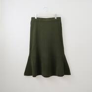 マーメイドニットロングスカート (34112）