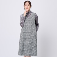 カットツイードジャンパースカート (44103)