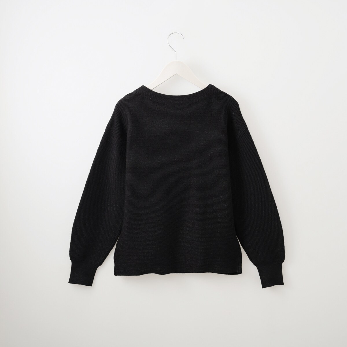 ラメ混ガーター編みニットプルオーバー (74112) | ニトリネット【公式