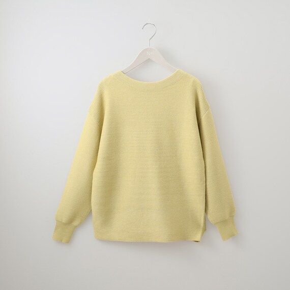 ラメ混ガーター編みニットプルオーバー (74112) 5枚目画像