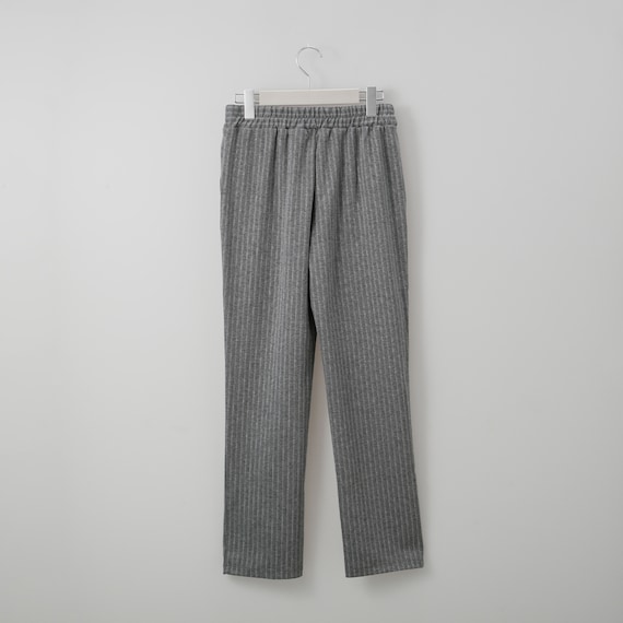 ラメ入りストライプパンツ レギュラ―丈 (24125) 2枚目画像