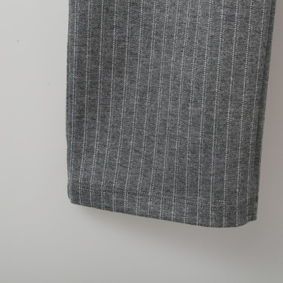 ラメ入りストライプパンツ レギュラ―丈 (24125) 5枚目画像