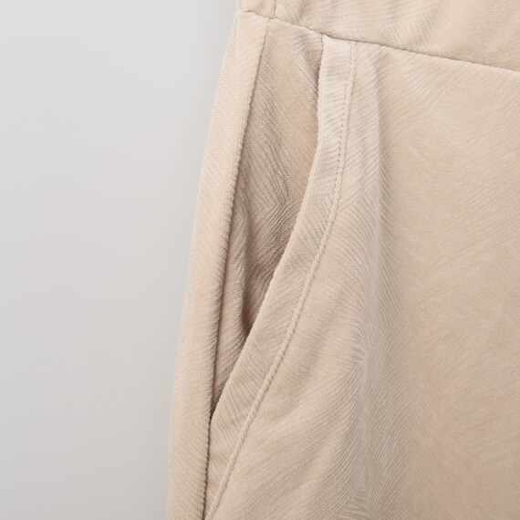 ピーチスキンエンボスセミワイドパンツ (24136) 8枚目画像