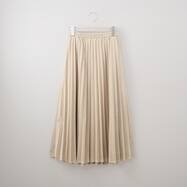 ピーチスキンエンボスプリーツスカート　(34117)