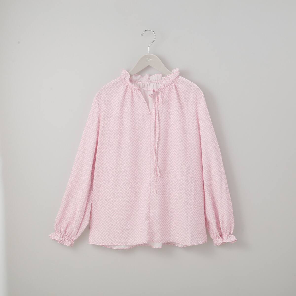 スタンドネックフリルブラウス (54109) | ニトリネット【公式】 家具