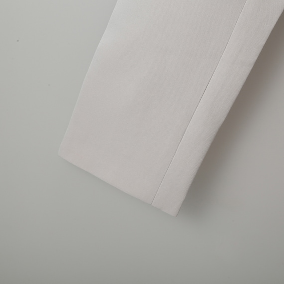 ライトダブルクロスノーカラージャケット (14110) 5枚目画像