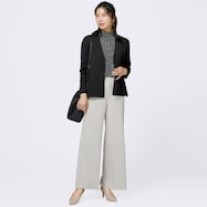 ライトダブルクロスストレートパンツ (24134)